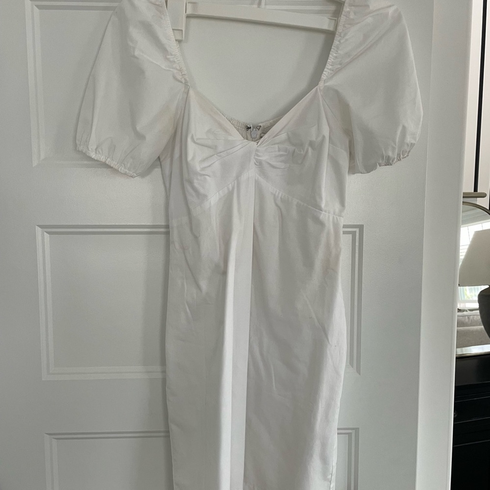 Abercrombie Twist Front Poplin Dress